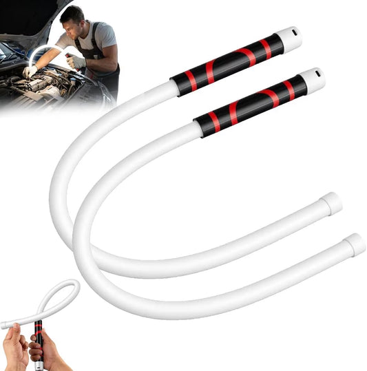 2026 New Flexible LED Work Light, 27" Bendable LED Flashlight Stick, High Lumen Rechargeable Inspection Light with 3 Modes for Mechanics, Car Repair, Engine Bay & Tight Spaces(2Pcs)